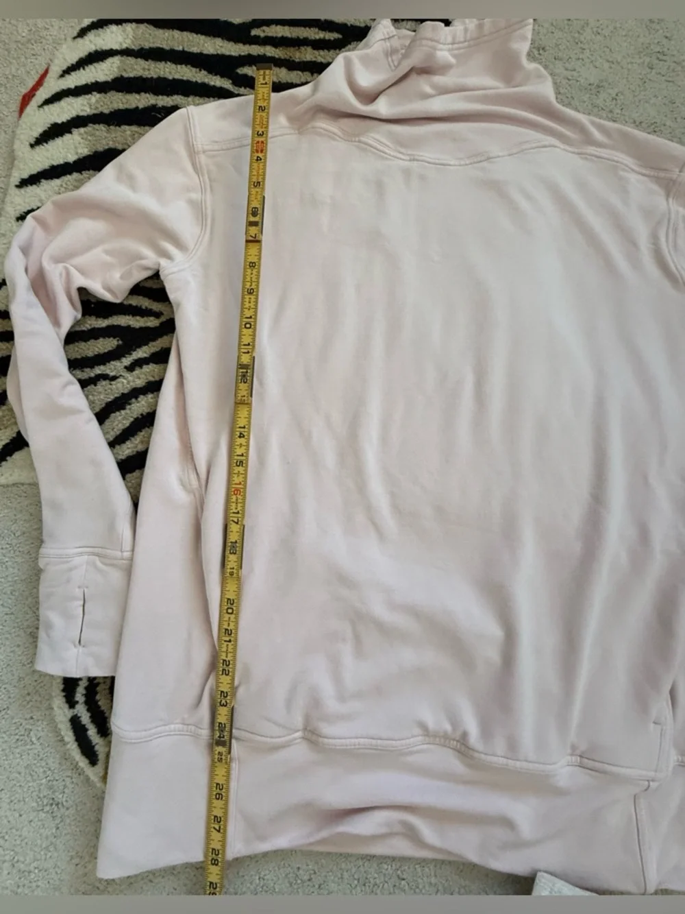 Lululemon Warm Down Funnel Neck Light Pink Size 12 Style Number: W3DSJS
